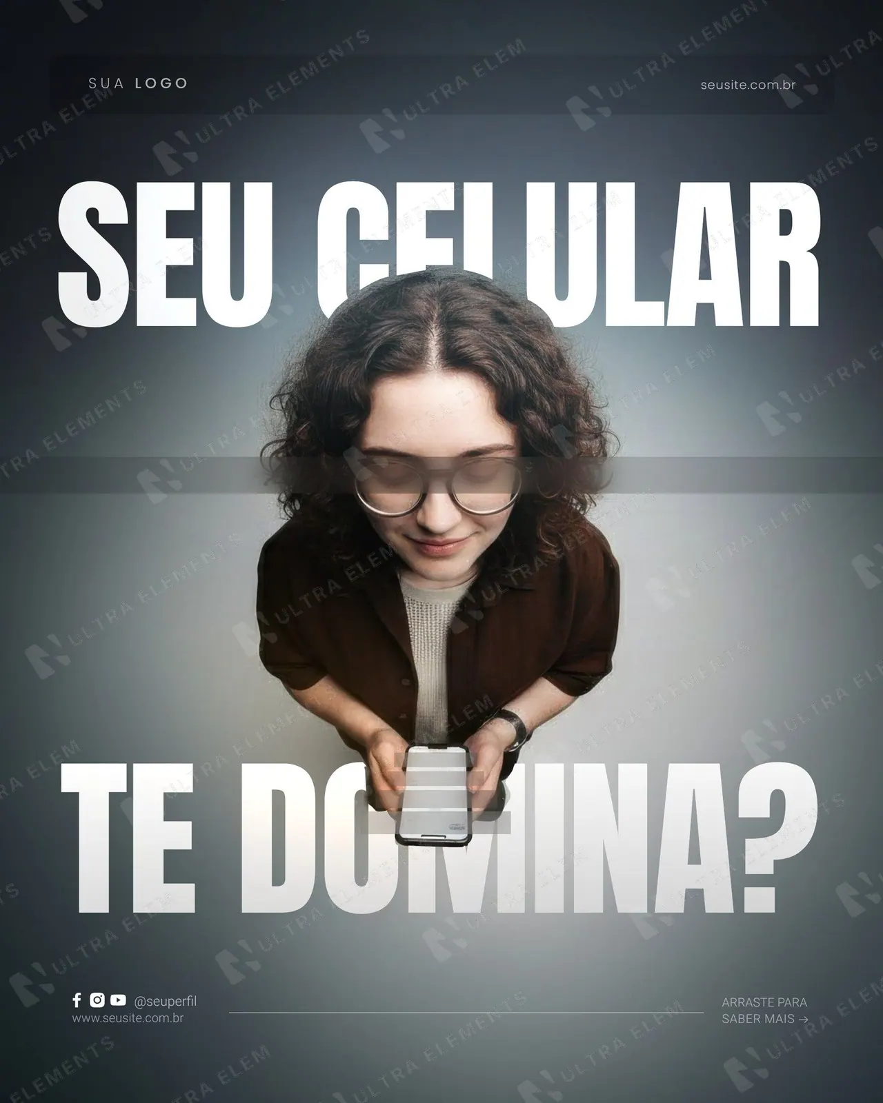Post saúde mental: Seu celular te domina? (feed)