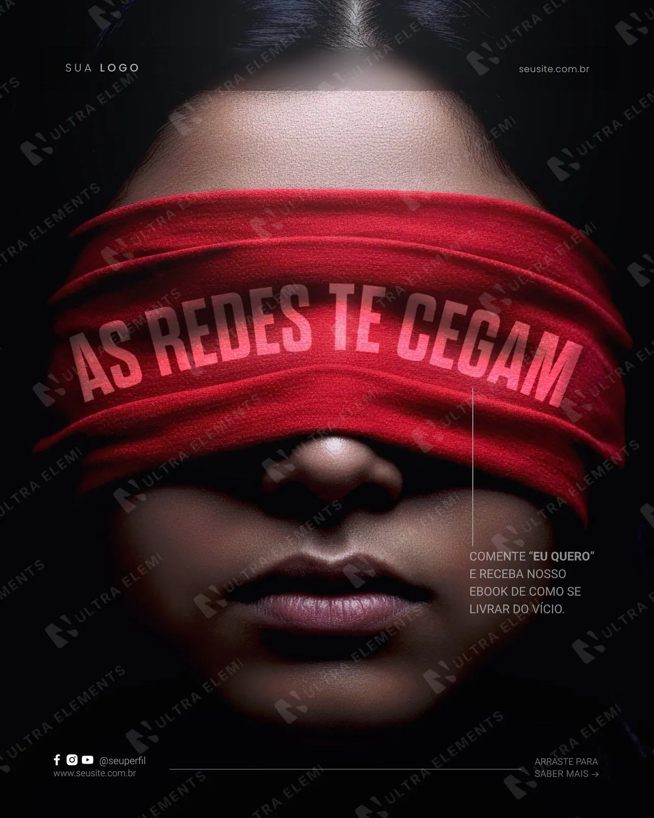 Post saúde mental: As redes te cegam (feed)