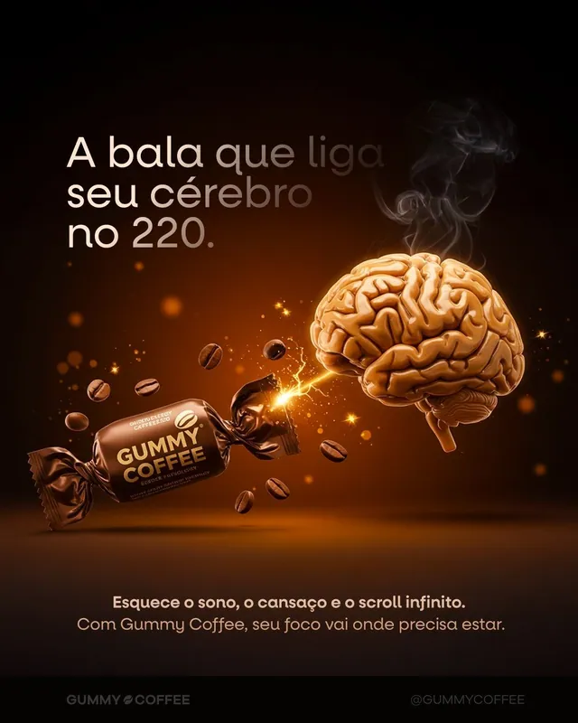 Post bala de café energética: a bala que liga o cérebro no 220 (feed)